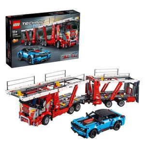 ASSEMBLAGE CONSTRUCTION LEGO Technic - Le transporteur de voitures - 2493 Pièces - 42098