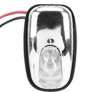 BALAI D'ESSUIE GLACE Dioche Lumière LED de voiture Lumière de buse de pulvérisation de pare-brise, paire de lampe de lave-glace 12V de buse de moto feux