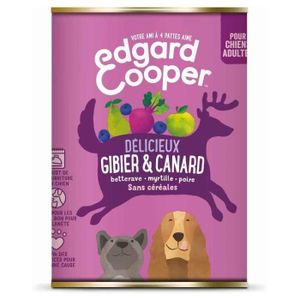 CROQUETTES Edgard & Cooper - Boîte au Gibier et Canard pour C