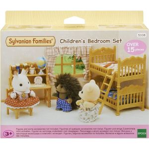 FIGURINE - PERSONNAGE Figurines miniatures - SYLVANIAN FAMILIES - 5338 - La chambre des enfants - Meubles et accessoires pour enfants