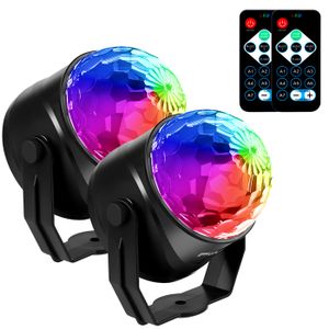 Lunartec Ampoule disco rotative avec effets de couleur RGB, 3 W, E27