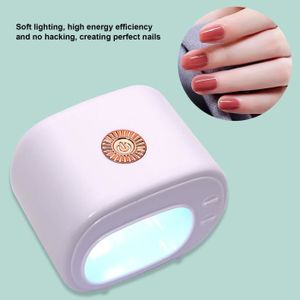 Qiilu UV Machine de Luminothérapie Mini-Ongle Portable Conduit Lampe Clou  Sécheur Outils de Vernis à Ongles, Machine de Séchage de Vernis à Ongles,  Sèche-Ongles 