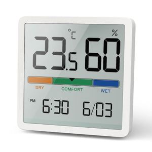 THERMOMÈTRE - BAROMÈTRE Thermomètre hygromètre GreenBlue GB380 avec foncti