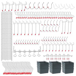 Support de Rangement pour Outils de garage 64 Pouces avec 16 Crochets  Support de Garage Mural Système de Rangement Réglable p [101] - Cdiscount  Auto