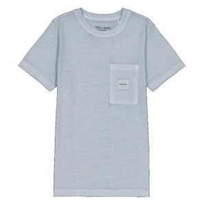 T-SHIRT TEDDY SMITH - Tee-shirt junior - bleu délavé - 14 