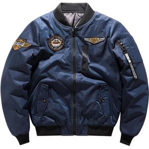 Onsoyours Blouson Bomber Femme Manches Longues Vintage Veste Bomber Casual Zipper Jacket College Poches Coupe-Vent Baseball Blouson Sweat Veste