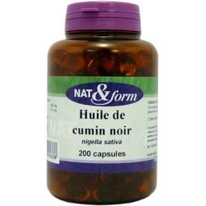 TONUS - VITALITÉ NIGELLE - HUILE CUMIN NOIR 200 capsules - Nat e…