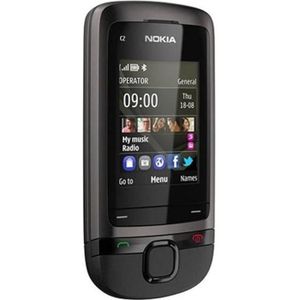 Téléphone portable Nokia Téléphone remis à neuf C2-05 noir 64 Mo en Q