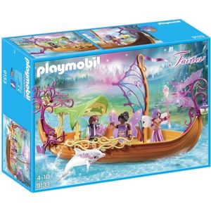 UNIVERS MINIATURE PLAYMOBIL 9133 - Bateau des Fées - Fairies - La Fo