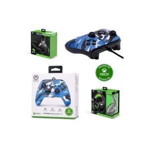 Pack Manette XBOX ONE-S-X-PC NEBULA EDITION Officielle