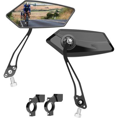 Rétroviseur Pour Casque De Vélo – Réglable 360°, Léger (20g) – Pour VTT, Route, Vélo Électrique – Sécurité Et Confort