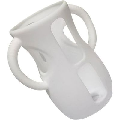 240ml Housse En Silicone Avec Poignée Anti-chute Et Antichoc