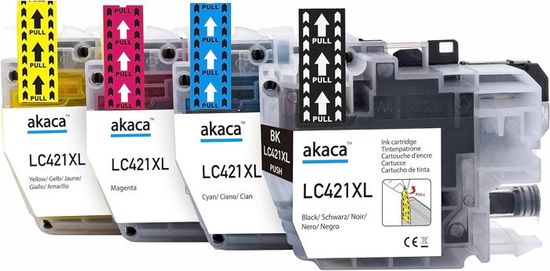 WYFYINK LC421 XL Pigment Patronen Mit Brother LC421 XL LC421XL Druckerpatronen Kompatibel Für
