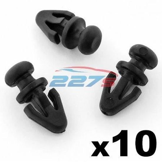 10xford Fiesta Focus Porte intérieure carte Panneau Garniture Doublure Pinces fastener