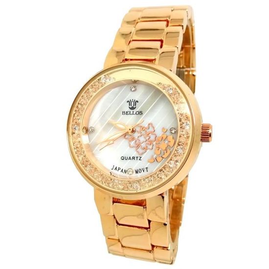 Montre femme cuivre rose online