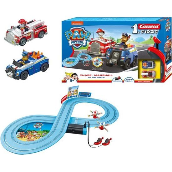 Carrera 369-3033 Circuit Chase Marshall, multicolore : Carrera: :  Jeux et Jouets
