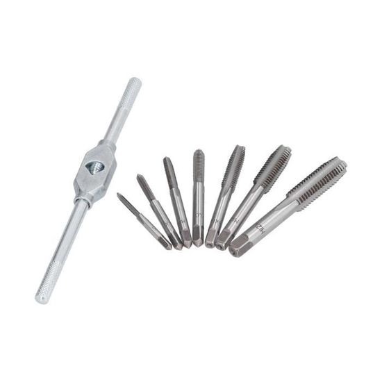 Lot De 10 Mini Tarauds à Main M1 à M3.5 - Filetage Hélicoïdal Micro Taps Pour Métal Bois Plastique