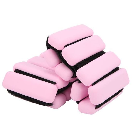 Lot De 2 Bracelets De Poids Bala - 1 Lb Chacun - Rose Réglable Poignet/cheville