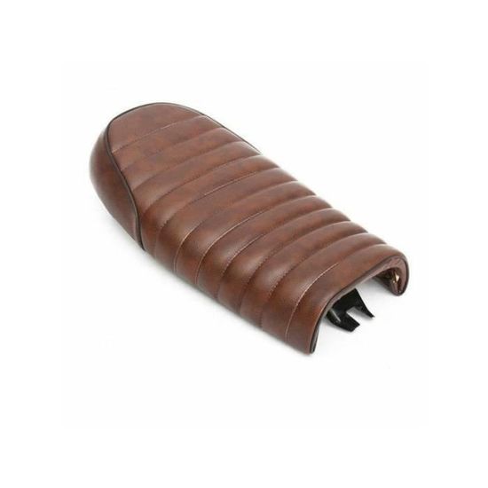 Sacoche de selle de cheval Western Trail en cuir marron usiné