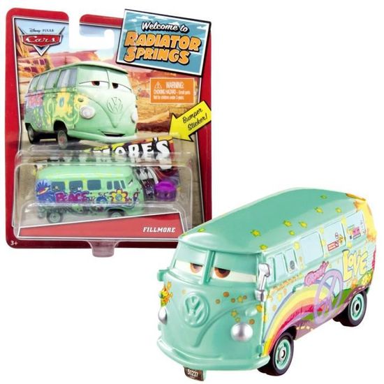 Fillmore Radiator Springs Sélection Radiator Springs Édition | Disney Cars | Cast 1:55 Véhicules ...