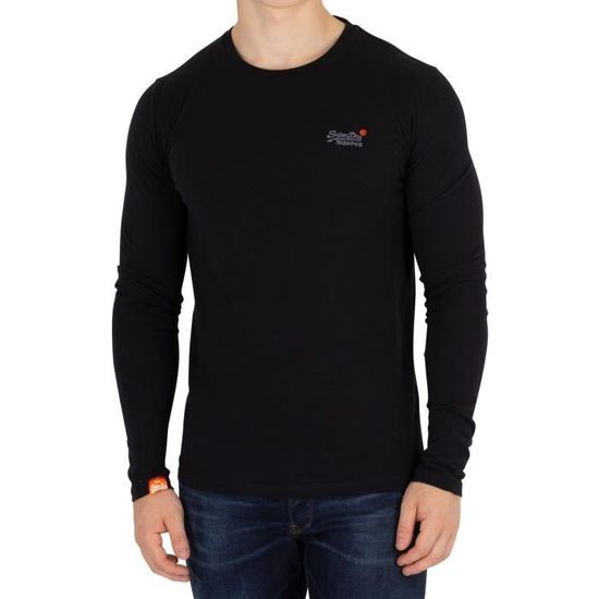 Tee shirt manches longues outlet superdry homme
