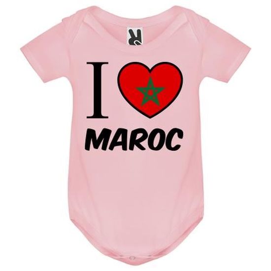 Body Bebe Bebe Fille Rose Jaime Le Maroc Rose Cdiscount Pret A Porter
