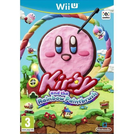 Kirby et le Pinceau Arcenciel Jeu Wii U Cdiscount Jeux vidéo Kirby et le Pinceau Arcenciel Jeu Wii U Cdiscount Jeux vidéo