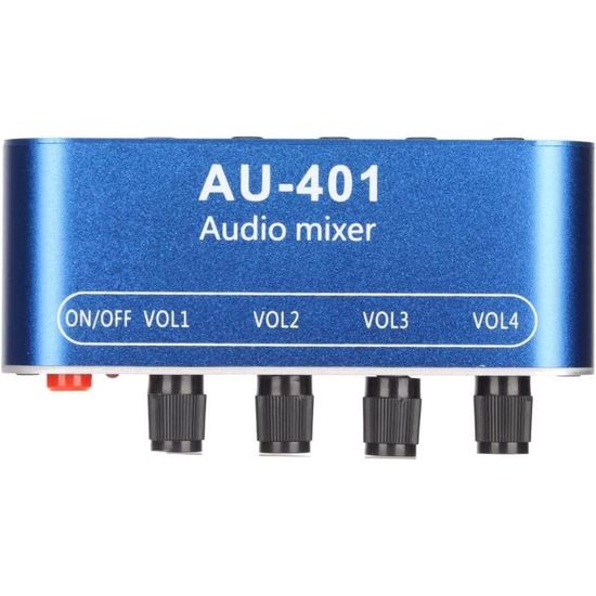 4 canaux karaoké Mini mélangeur Audio Bluetooth po... - Grandado
