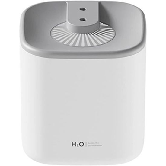 Humidificateur Chambre 500ml Avec Veilleuse Et Minuterie - Portable USB Blanc Pour Bureau Et Voyage