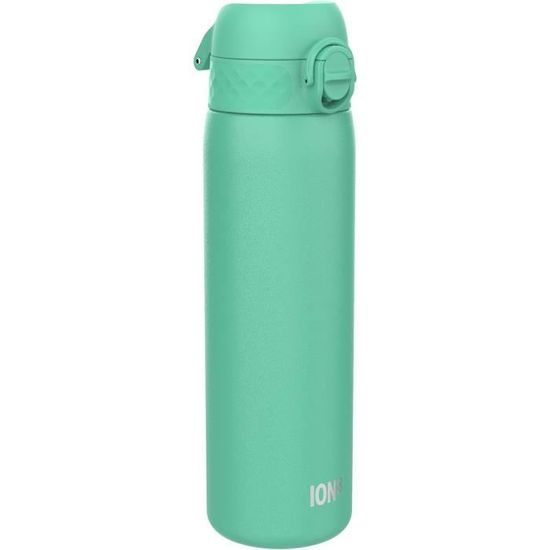Gourde Inox Ion8 600ml Anti-Fuite - Facile à Ouvrir, Lave-Vaisselle, Poignée Transport - Acier Inoxydable Durable