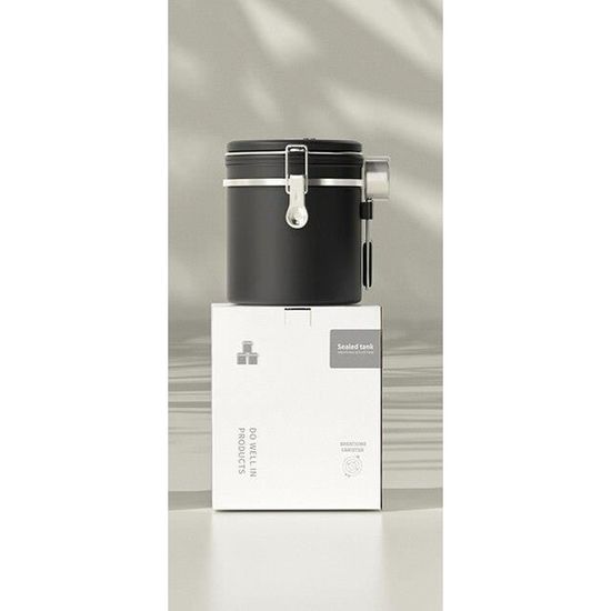 Boîte à Thé Hermétique En Acier Inoxydable 304 - Rangement Thé, Café, Sucre - Taille S Ou L