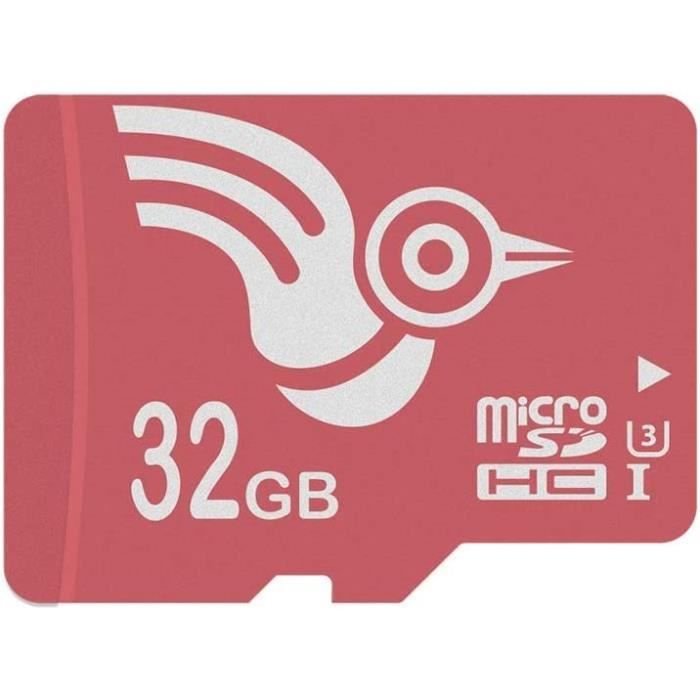 Carte Micro SD 32Go SDHC Performance jusqu'à 70 Mo-s Carte Mémoire pour  Appareil Photo-Téléphone Dash avec Adaptateur (U3 32G [24] - Cdiscount  Appareil Photo