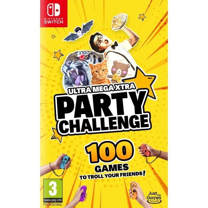 Ultra Mega Xtra Party Challenge Jeu Switch Cdiscount Jeux vidéo