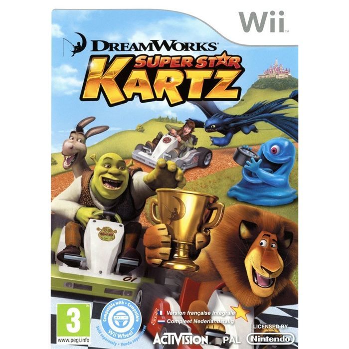 DREAMWORKS SUPERSTAR KARTZ / Jeu console Wii