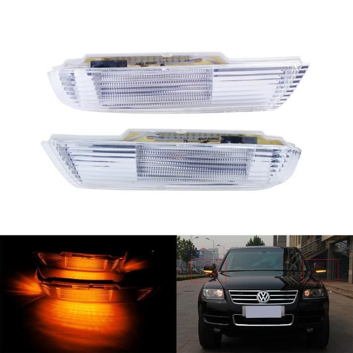 G+D Miror Retroviseur Clignotant 7L6949102,7L6949101 Pour VW Touareg 7L 2003-2006