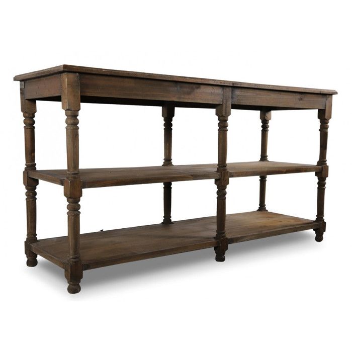 Console Drapier Bois