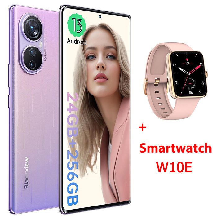 Smartphone 4G BLACKVIEW A60 Pro 16Go ROM + 3Go RAM 6.1- Écran Android 9.0 Téléphone portable