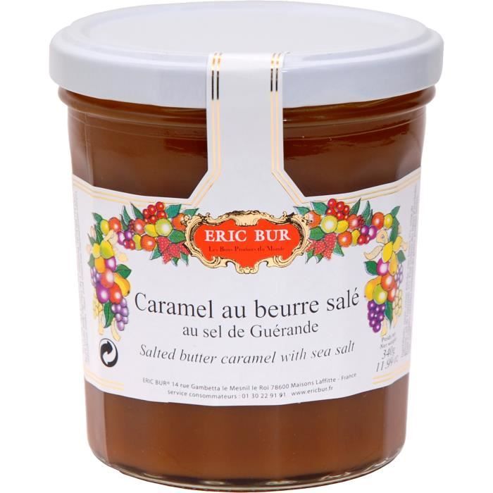 ERIC BUR Caramel au Beurre Salé au Sel de Guérande - 340 g