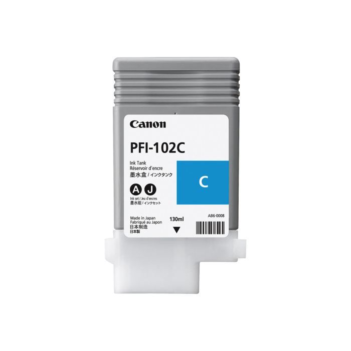 Canon LUCIA PFI-102 C - Réservoir d'encre - 1 x c…