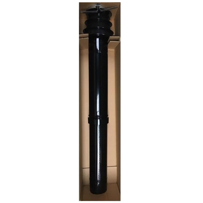 DE DIETRICH CX 50 8483-7730 - Terminal D80/125 ALU/ALU CoxStant E avec Bride de toit