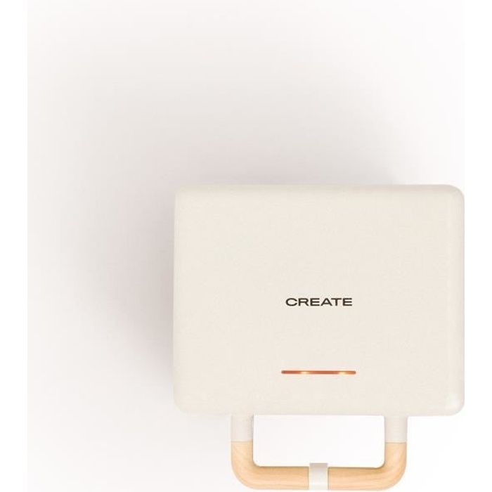 Appareil à Croque Monsieur 3 en 1: Grill, Gaufrier et Sandwich STONE 3-WAY 800W Amovible