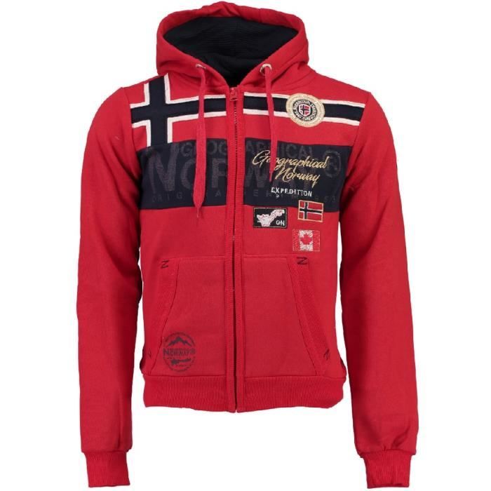 Geographical Norway GARADOCK MEN 100 Felpa con cap