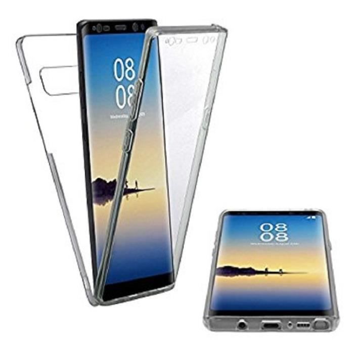 Coque Silicone Integrale TPU Full Protection 360 pour Samsung Galaxy Note 8