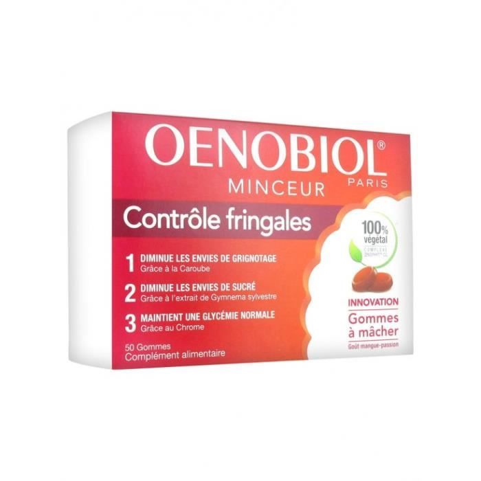 Oenobiol Contrôle Fringales 50 gommes