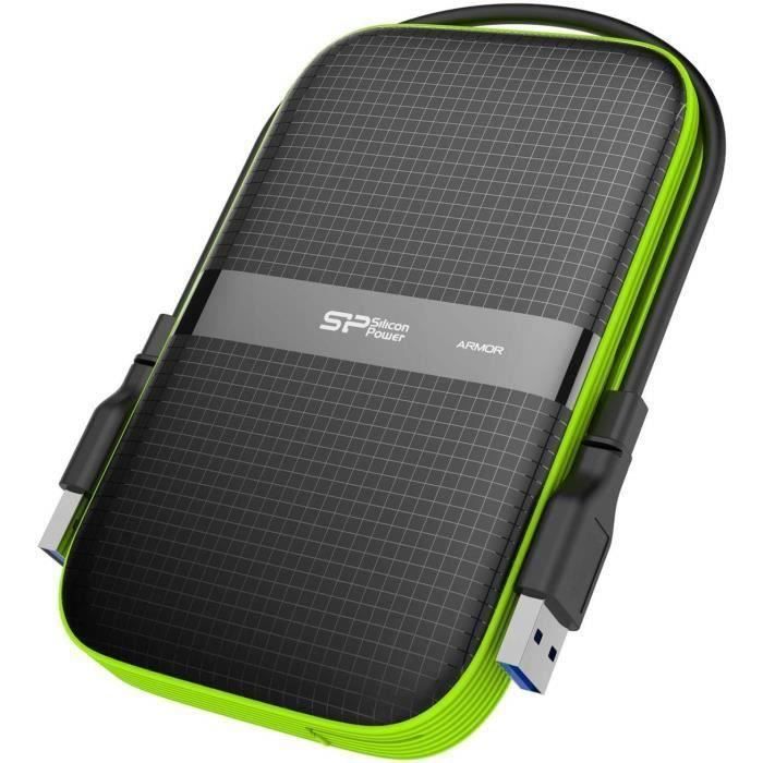Disque Dur Externe - Silicon Power Armor A60 - 1TB 2.5 - - USB 3.1