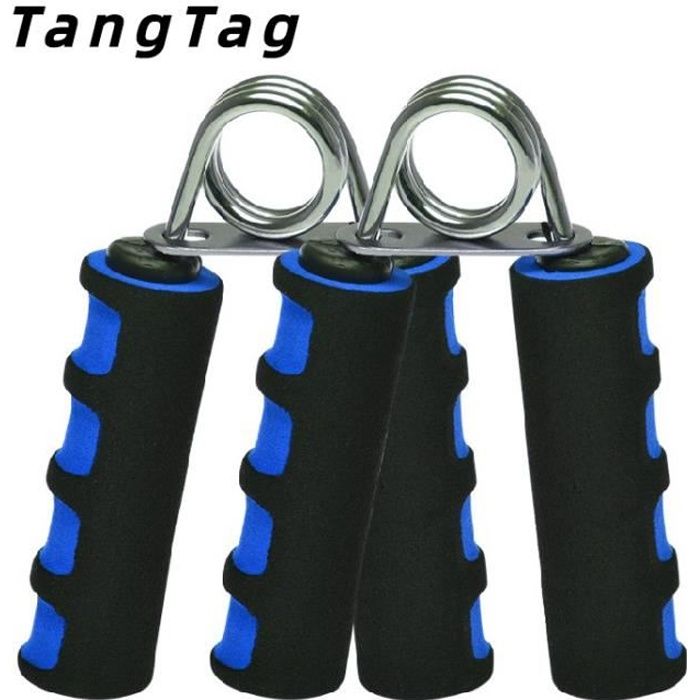 TANGTAG Hand Grip Strengthener, entraîneur musculaire main, exercice de soulagement du stress des mains en mousse souple, paire