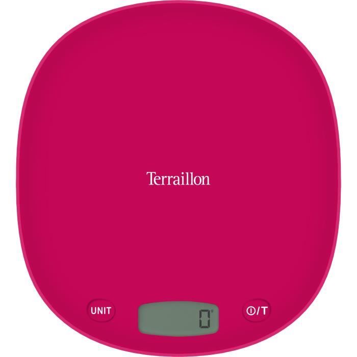 Terraillon Macaron One Balance de cuisine cerise