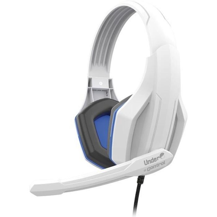 Casque Gamer PC et multimédia PS4 -PS5 Xbox One/ SWITCH + Microphone + Connecteurs 3,5 mm Basse puissantes HQ pas cher