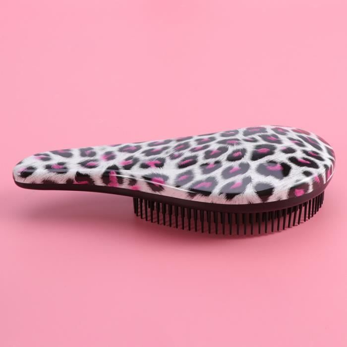 Hair Detangling Brush Professional Comb for Wet Dry Scalp (Sexy Leopard) BROSSE MANUELLE - PEIGNE