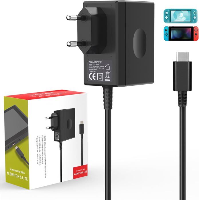 Adaptateur / Convertisseur USB Pour Nintendo Switch (Modèle OLED Et 64) Vers PC - Marque Sodial
